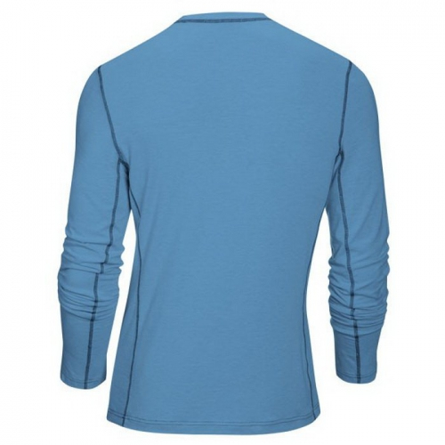 Jaco The Henley L/S T-shirt - Indie Blue buy